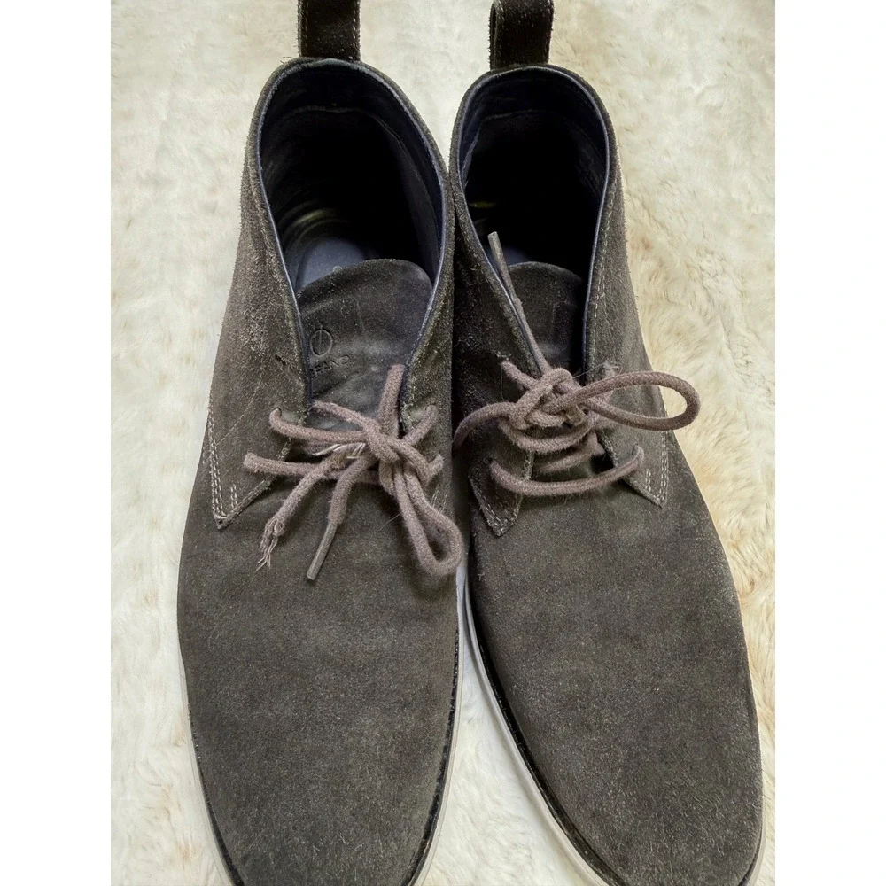 Cole‎ Haan GrandEvolution Chukka Boots Mens 8.5 Grey Suede C26401